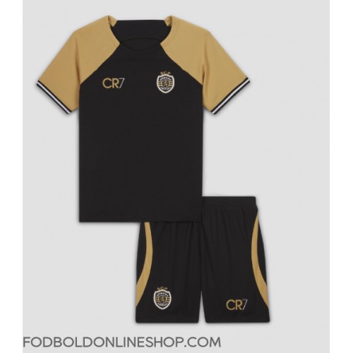 Sporting CP Tredje trøje Børn 2023-24 Kortærmet (+ Korte bukser)